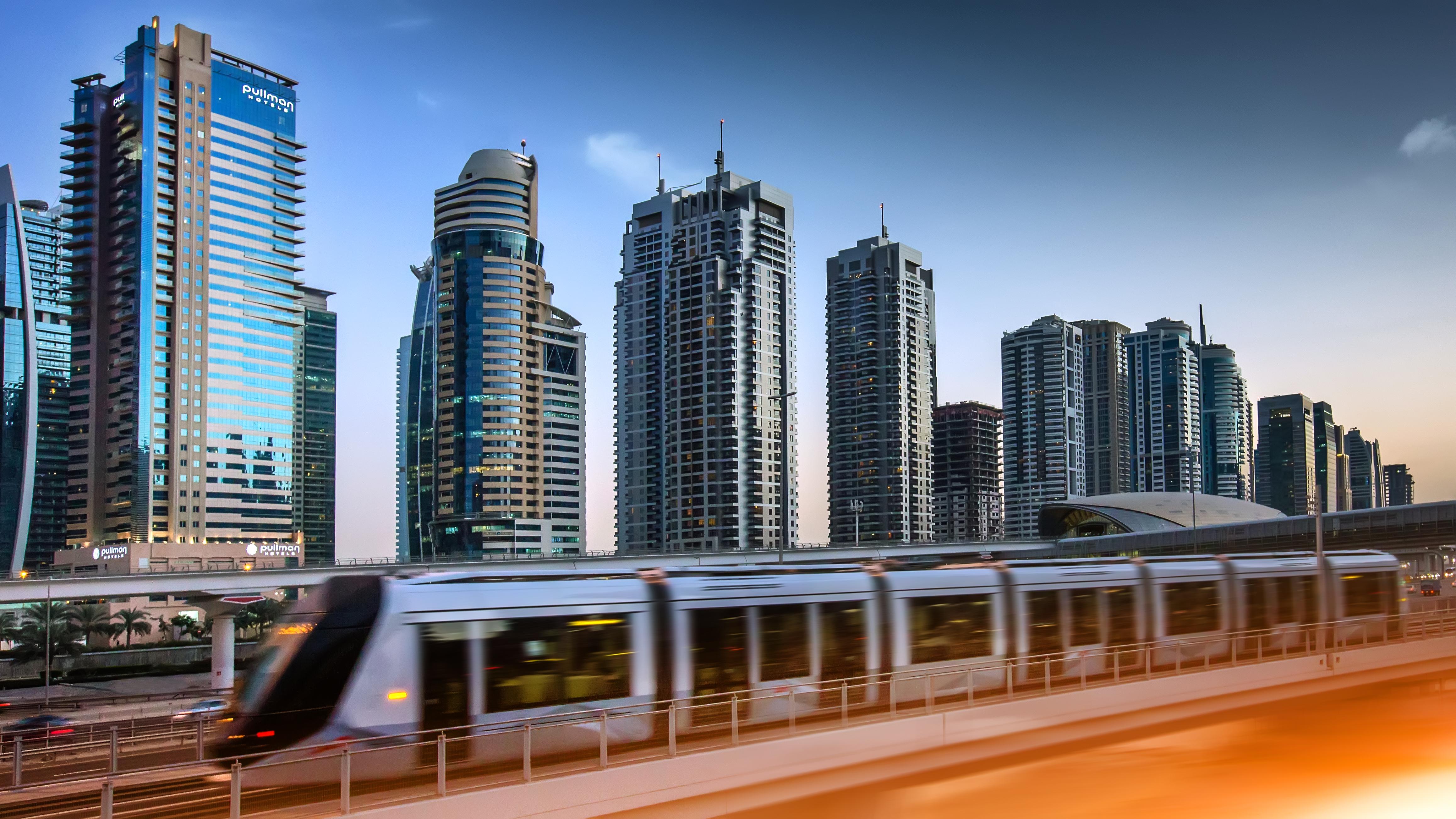 Pullman Dubai Jumeirah Lakes Towers Exteriér fotografie Dubai Metro